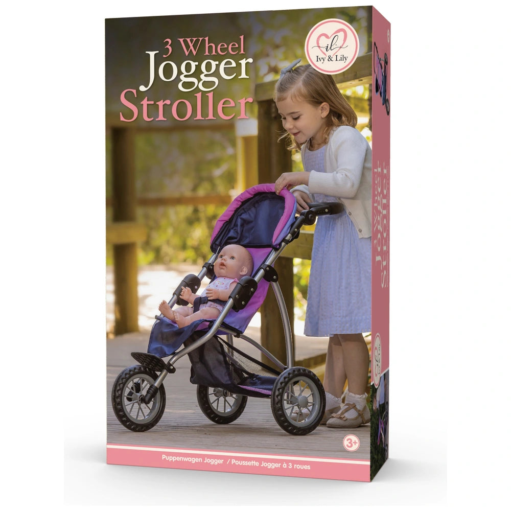 Ivy & Lily Dolls Jogger Stroller