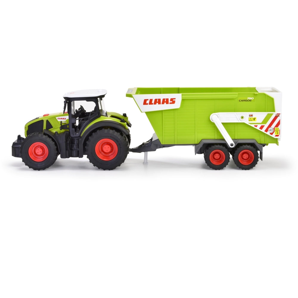 Claas Farm Tractor And Trailer Set