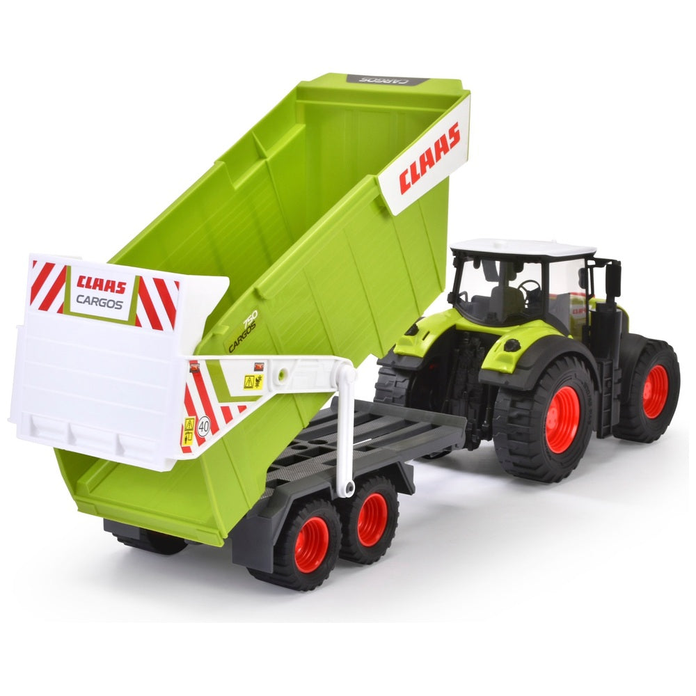 Claas Farm Tractor And Trailer Set