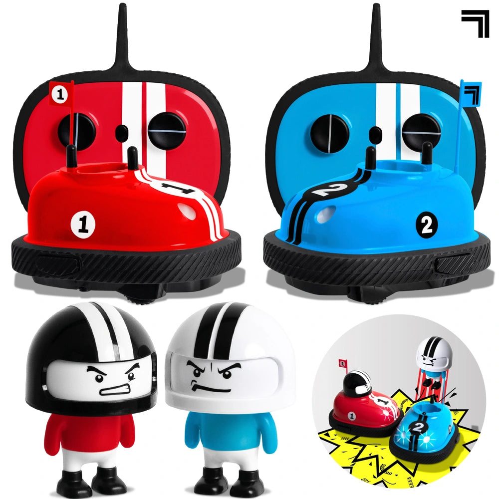 Sharper Image Road Rage Speed Radio Control Bumper Cars