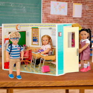 Our Generation Awesome Academy Schoolroom Playset For 18-Inch Dolls