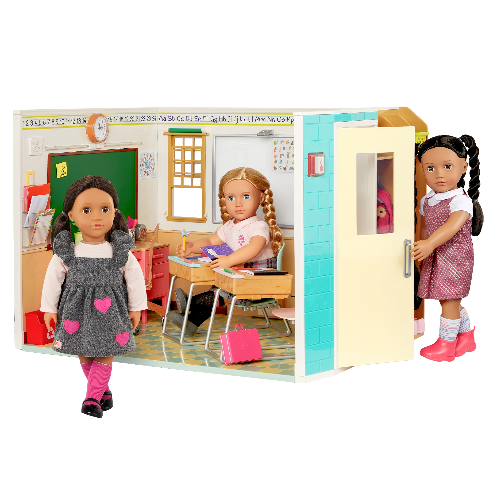 Our Generation Awesome Academy Schoolroom Playset For 18-Inch Dolls