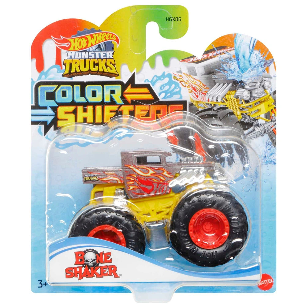 Hot Wheels Monster Trucks 1:64 Colour Shifters Vehicle Assortment