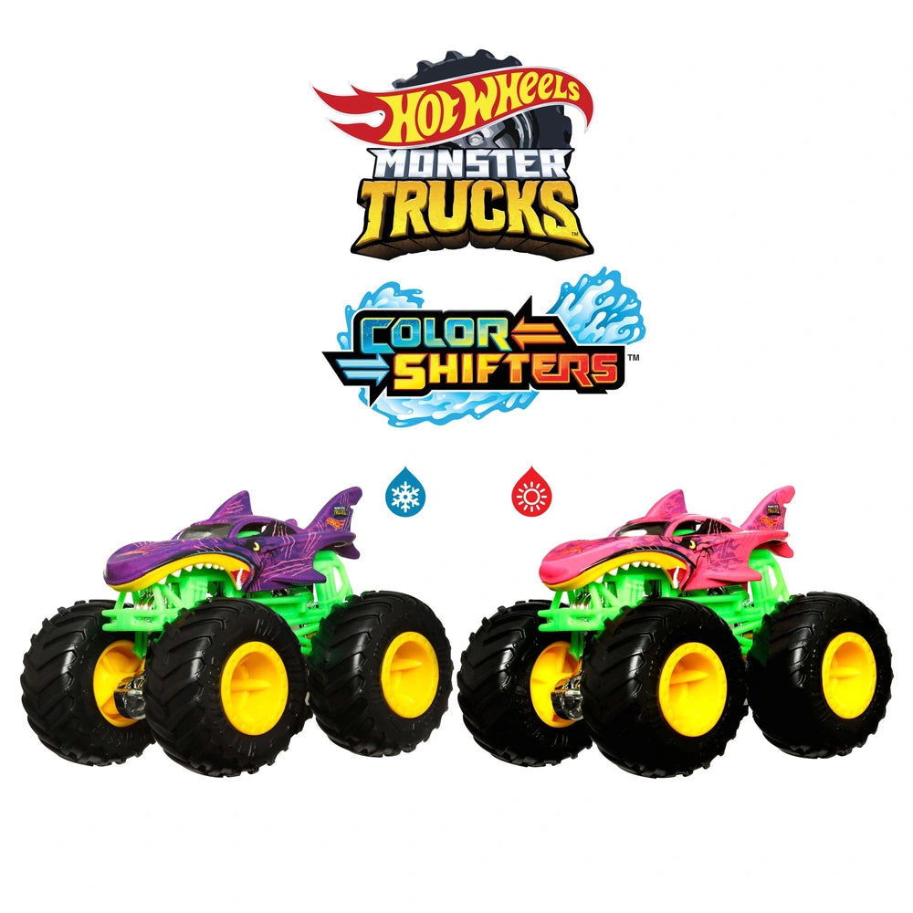 Hot Wheels Monster Trucks 1:64 Colour Shifters Vehicle Assortment