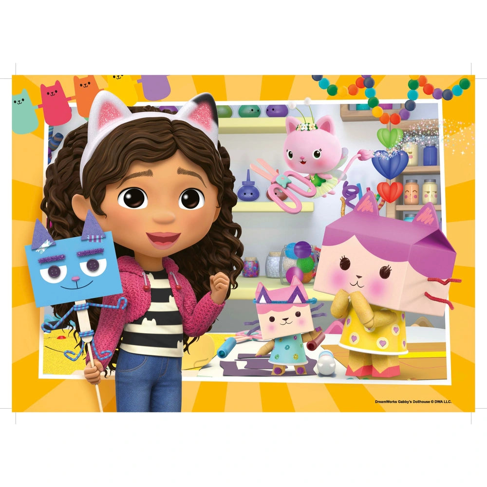Ravensburger Gabby's Dollhouse 4 X 42 Piece Bumper Pack Jigsaw Puzzles