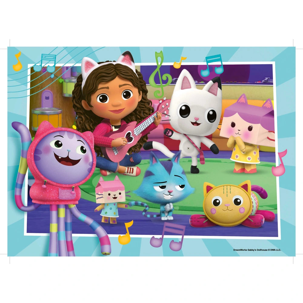 Ravensburger Gabby's Dollhouse 4 X 42 Piece Bumper Pack Jigsaw Puzzles