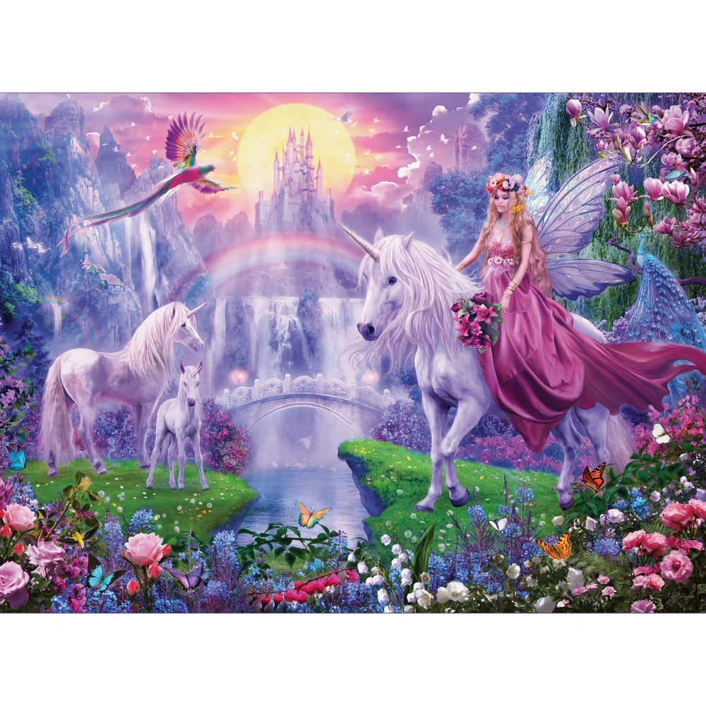 Ravensburger Magical Unicorns 4X 100 Piece Jigsaw Puzzle Bumper Pack