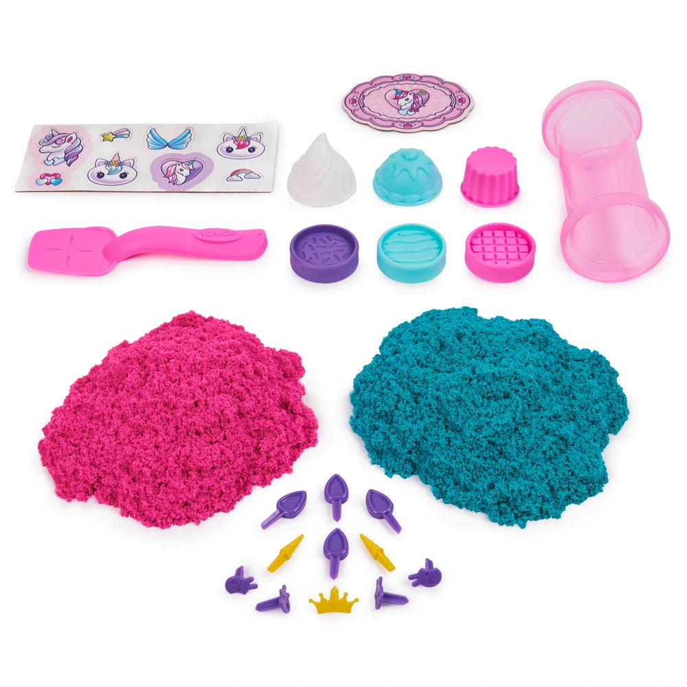 Kinetic Sand Shimmer Unicorn Bake Shoppe Set
