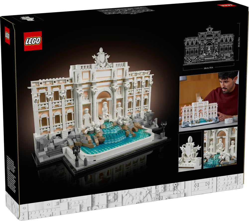 Lego Architecture Trevi Fountain Building Set 21062