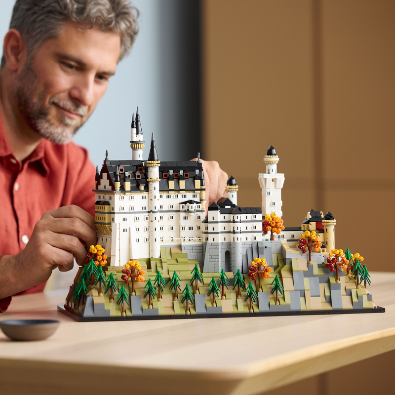 Lego® Architecture Neuschwanstein Castle Collectible Model Kit For Adults 21063