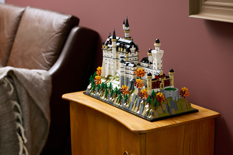 Lego® Architecture Neuschwanstein Castle Collectible Model Kit For Adults 21063