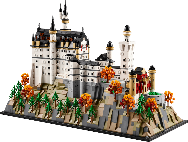 Lego® Architecture Neuschwanstein Castle Collectible Model Kit For Adults 21063