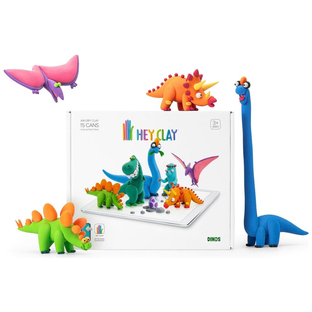 Hey Clay Dinos 15 Can Set