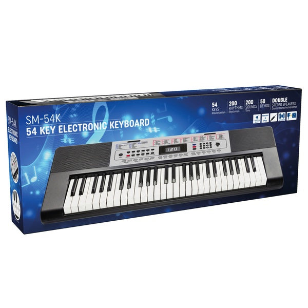 54 Key Electronic Keyboard Sm54K
