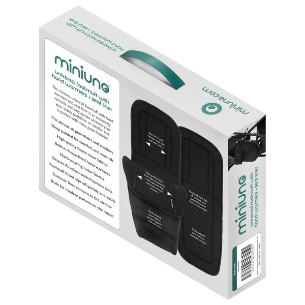 Miniuno Universal Footmuff Black