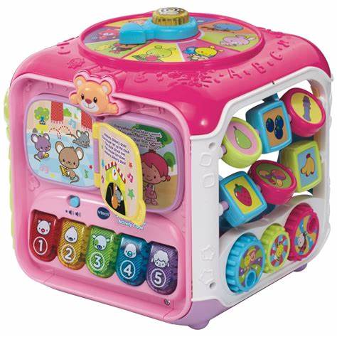 Vtech Sort & Discover Activity Cube Pink