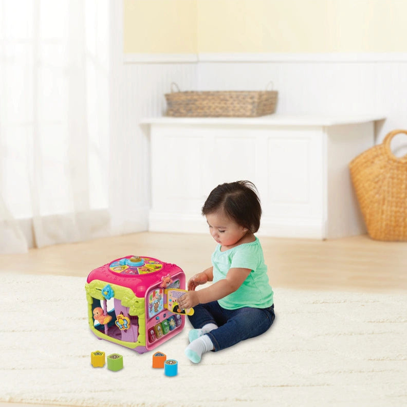 Vtech Sort & Discover Activity Cube Pink