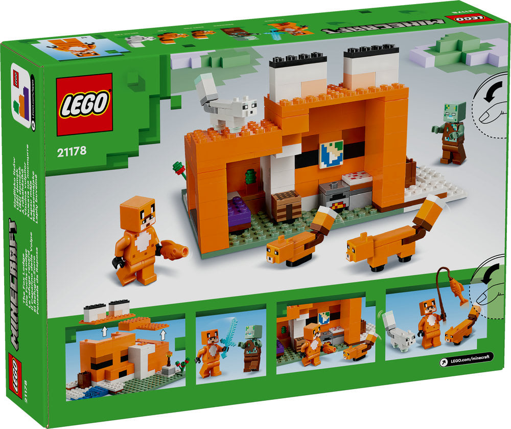 Lego® Minecraft® The Fox Lodge 21178