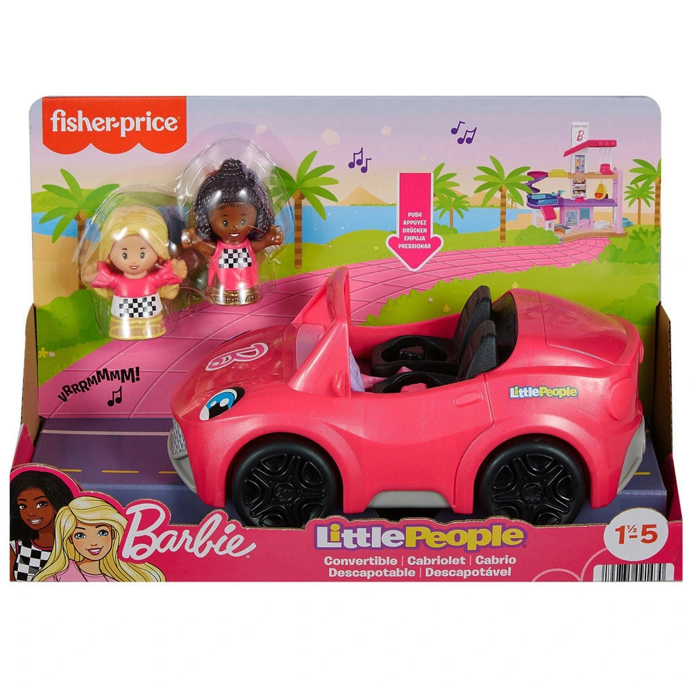 Fisher Price Barbie Convertible By Little People