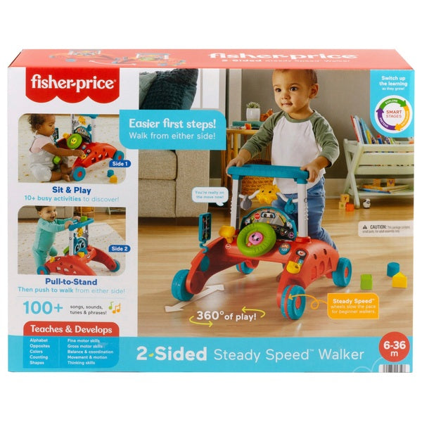Fisher-Price 2-Sided Steady Speed Walker