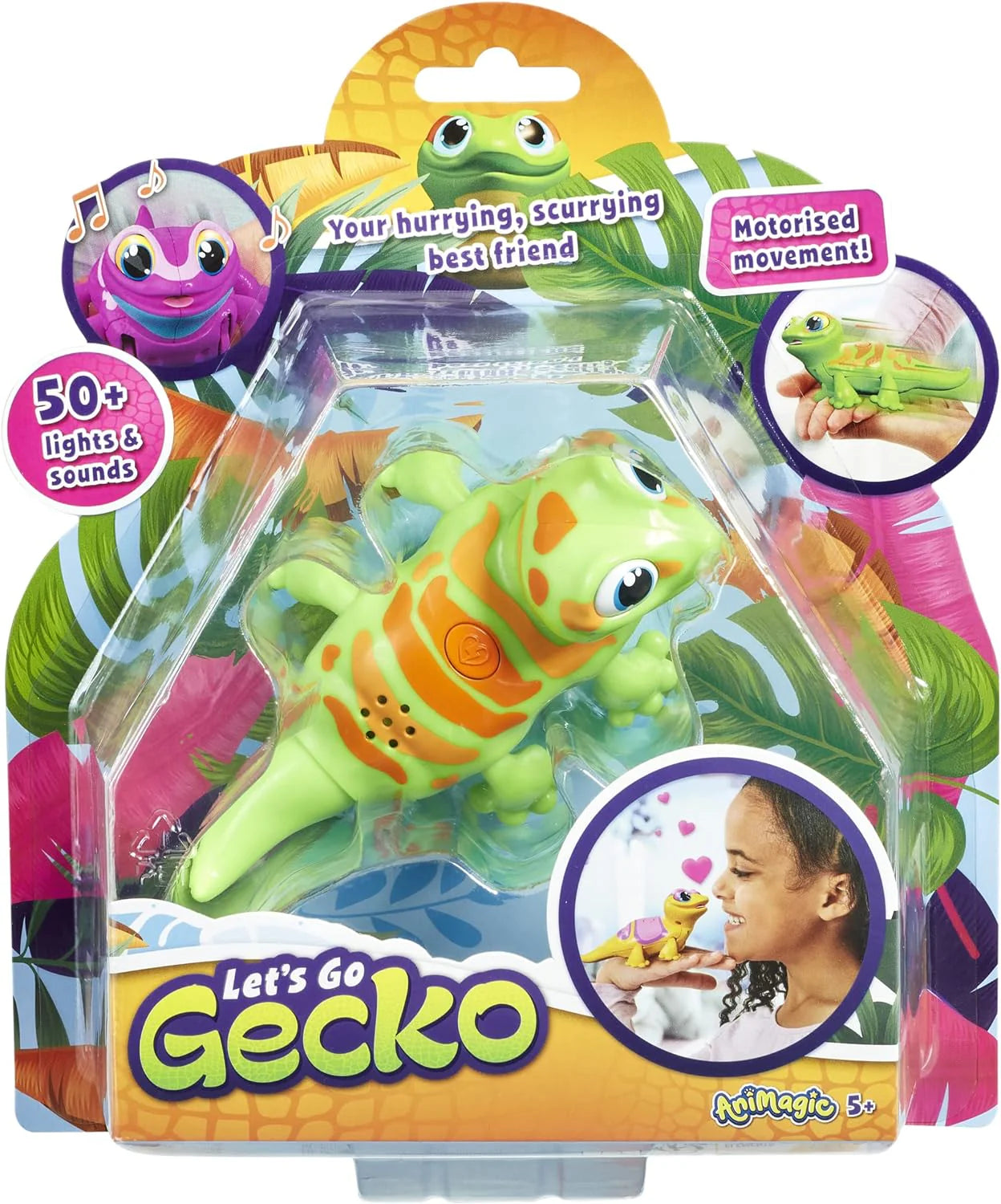 Get Along Gecko Green