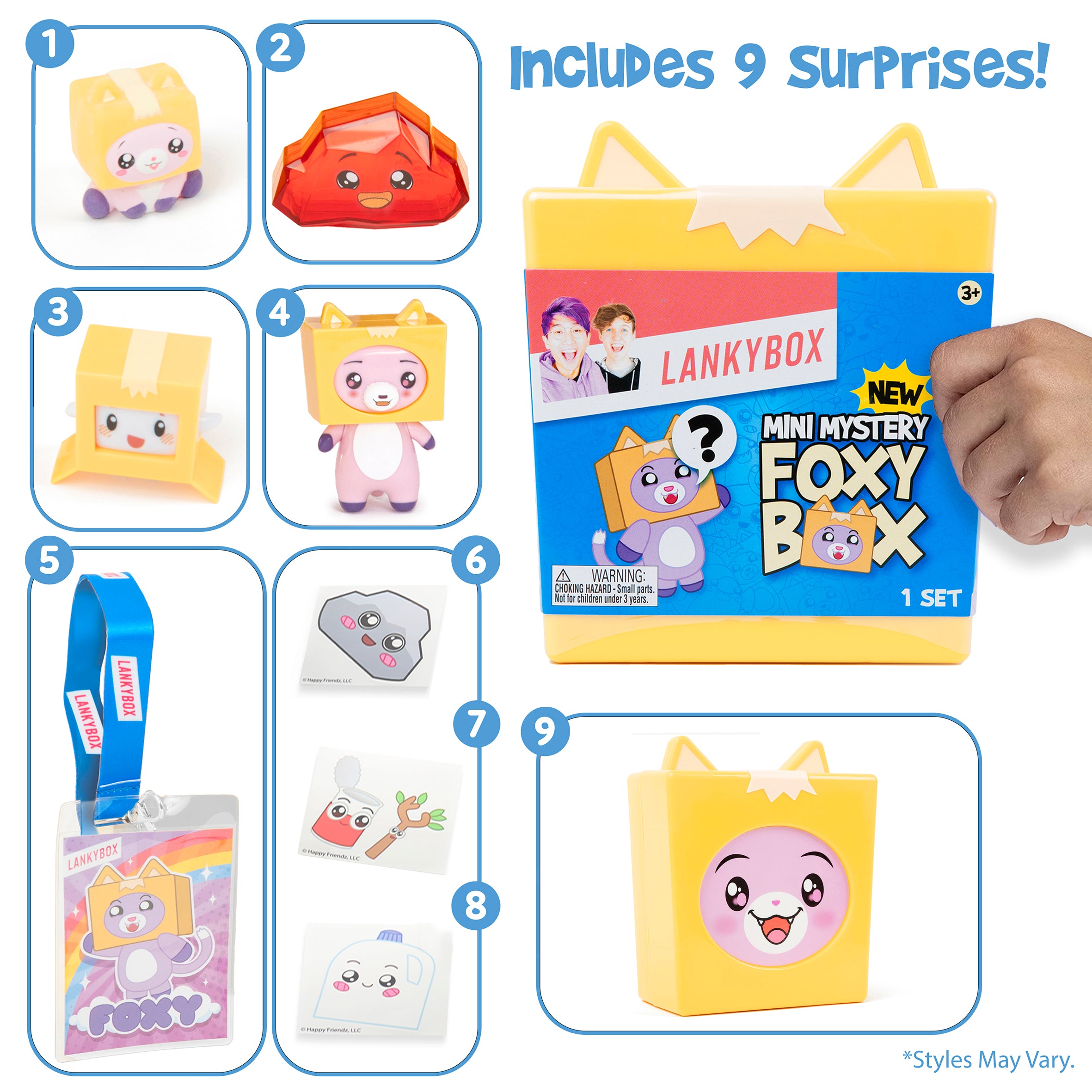 Lankybox Mini Foxy Mystery Box