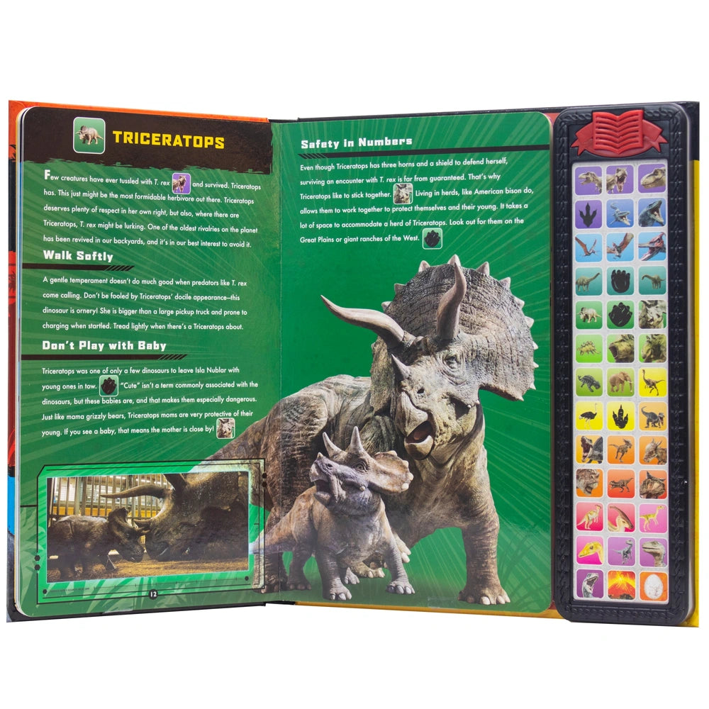 Jurassic World Dinosaurs In Your World Sound Book