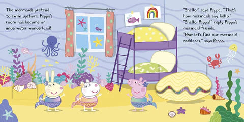 Peppa Pig: Peppa's Mermaid Friends Hardback Lift The Flap Book