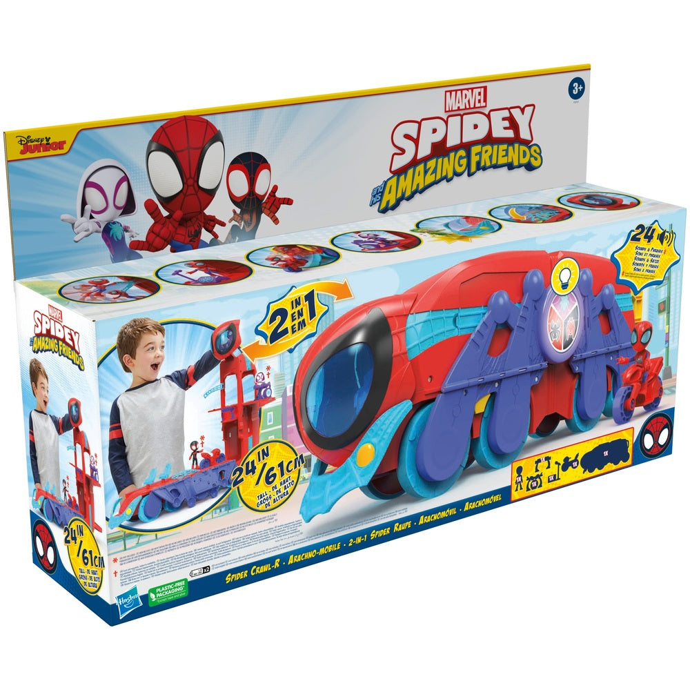 Marvel Spidey And His Amazing Friends Spider Crawl-R