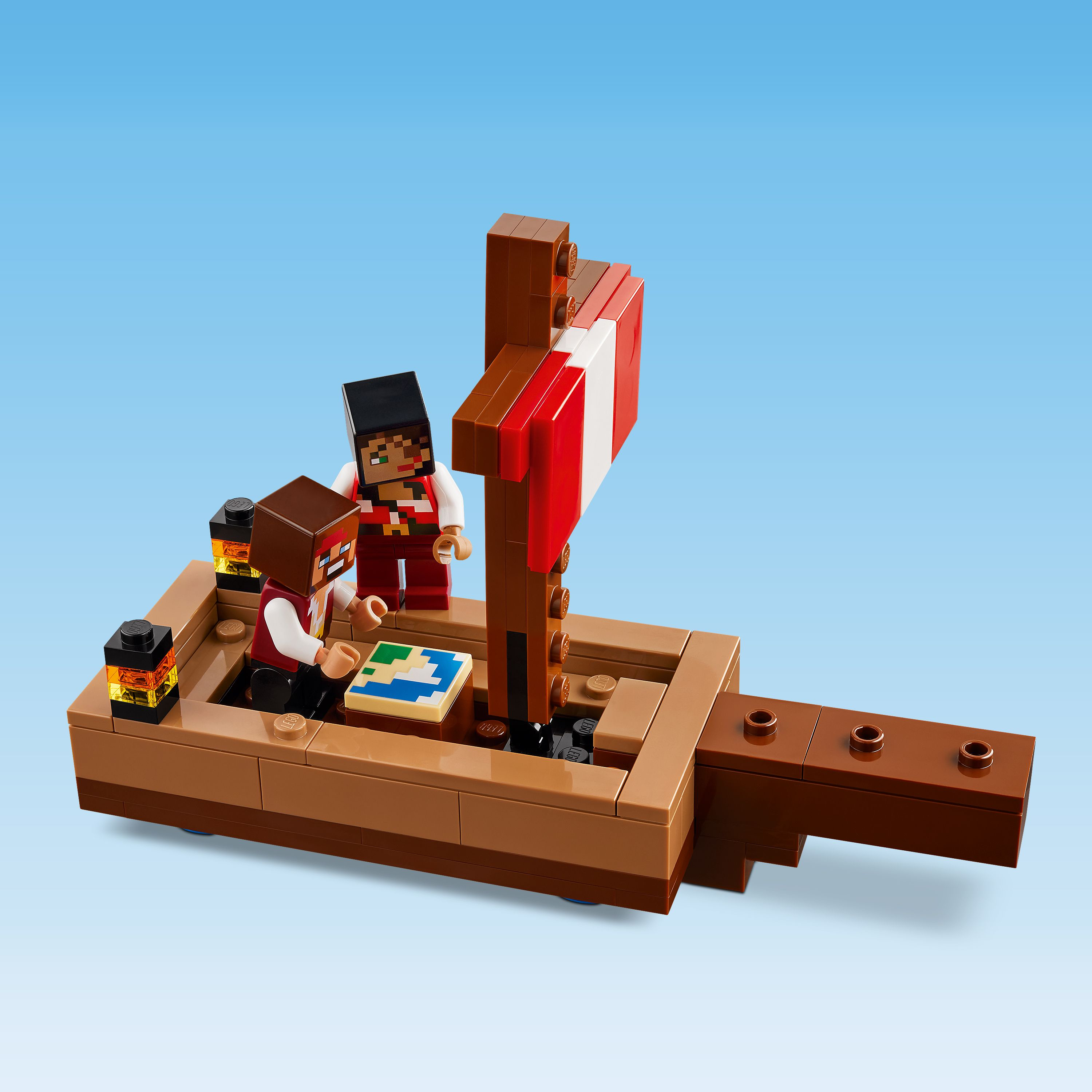 Lego® Minecraft® The Pirate Ship Voyage Boat Playset 21259