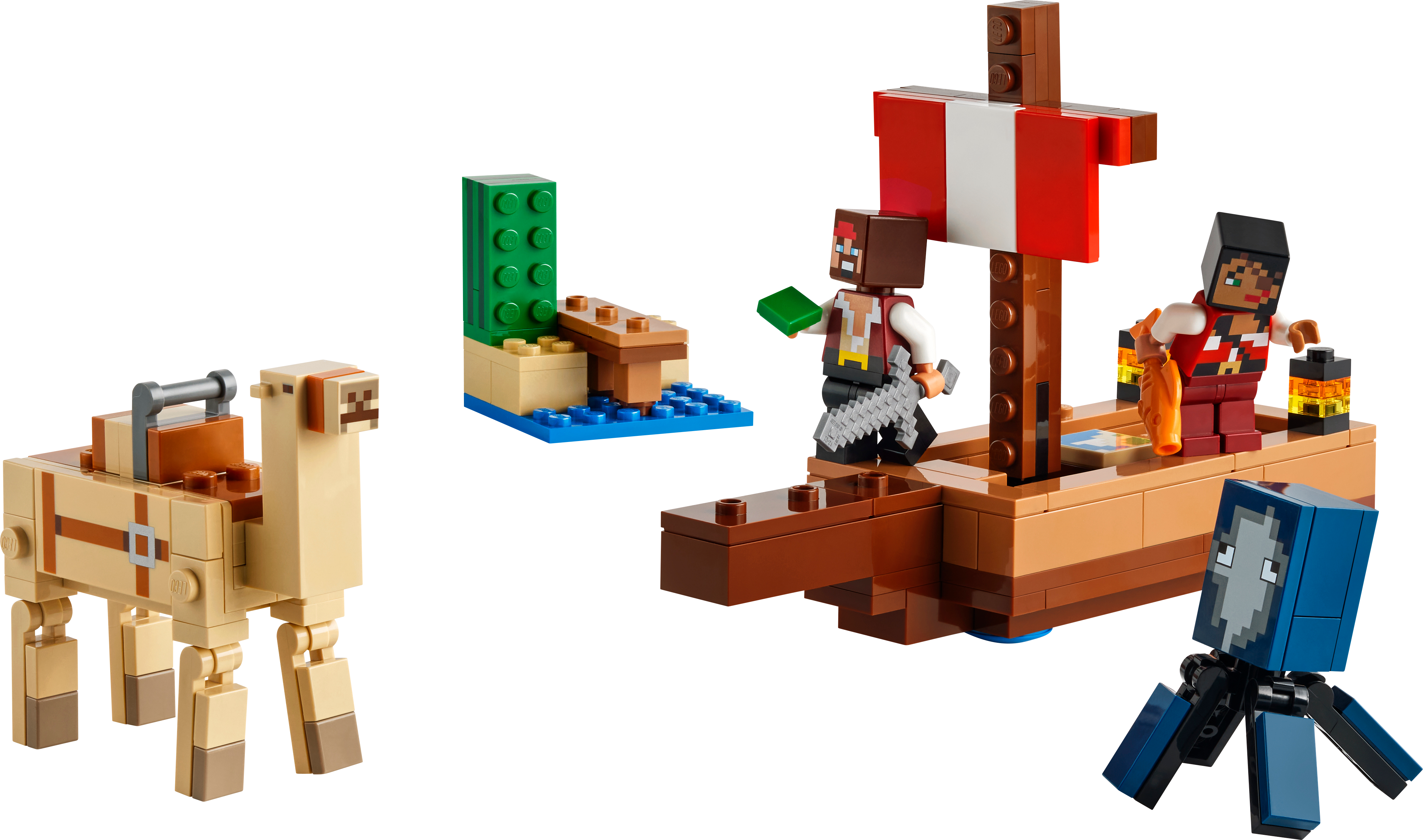 Lego® Minecraft® The Pirate Ship Voyage Boat Playset 21259