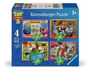 Ravensburger Toy Story 5, 4 In A Box (12, 16, 20, 24 Piece) Jigsaw Puzzles - Always Connected