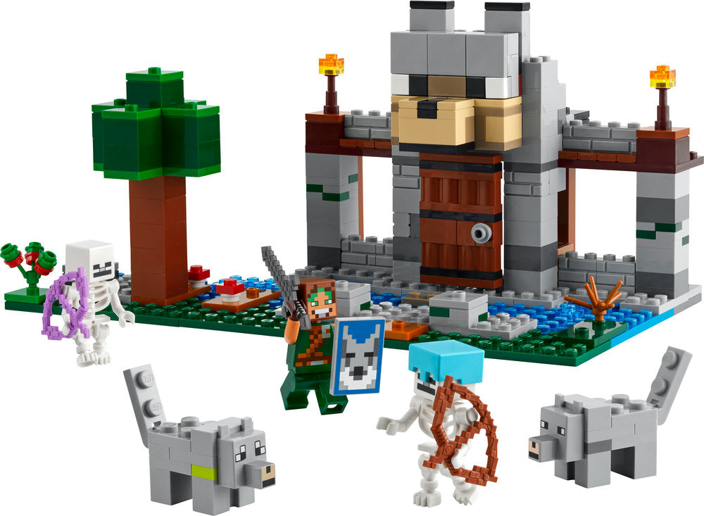 Lego® Minecraft® The Wolf Stronghold Fortress Playset 21261