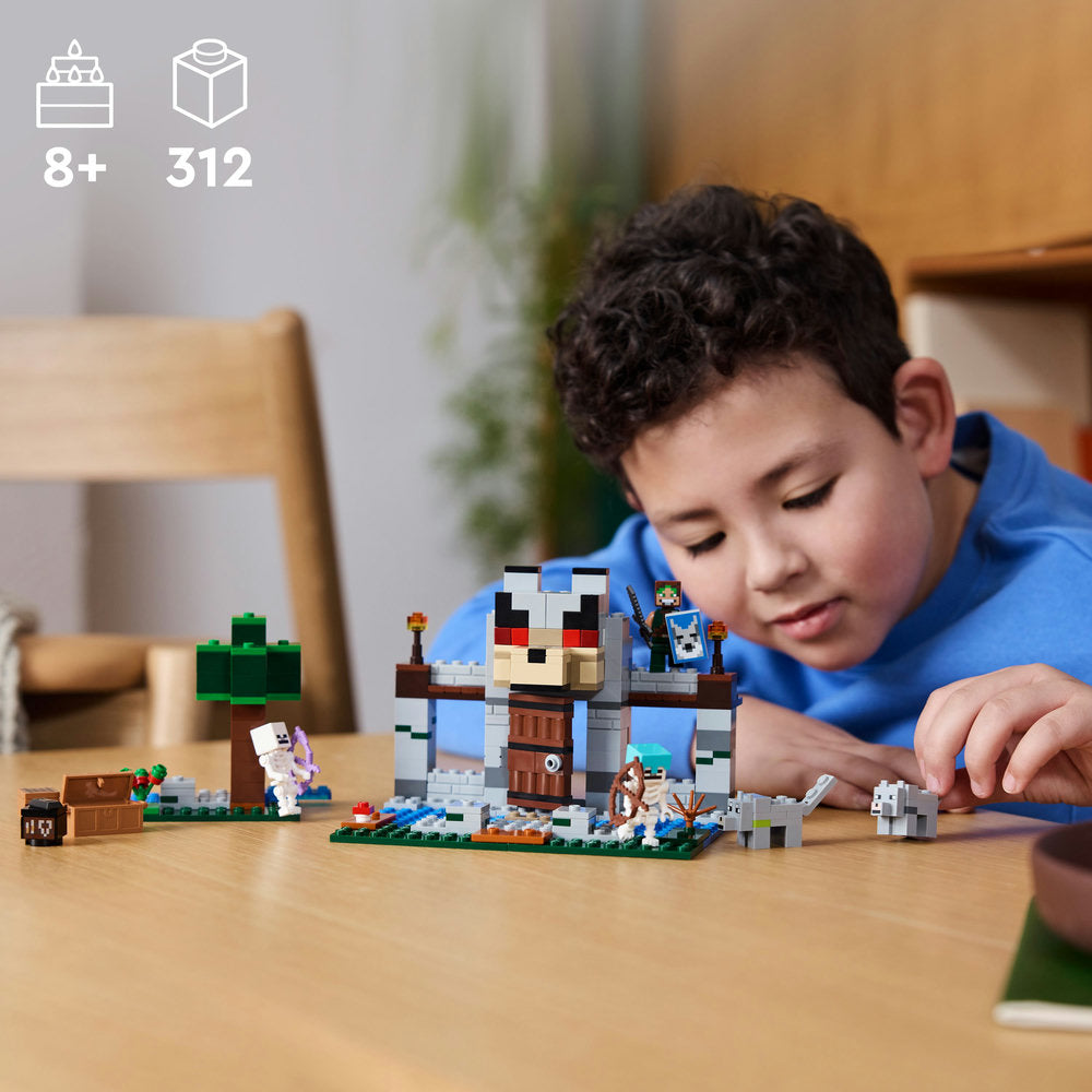 Lego® Minecraft® The Wolf Stronghold Fortress Playset 21261