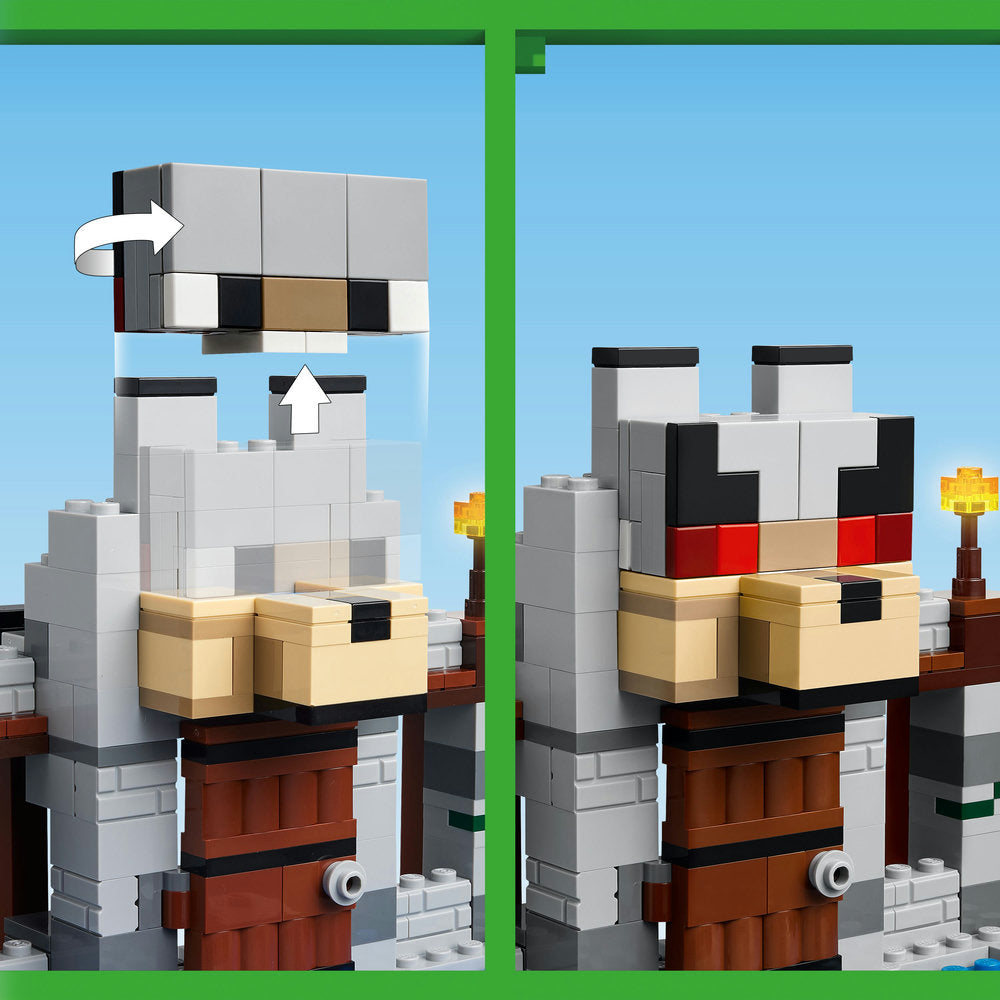 Lego® Minecraft® The Wolf Stronghold Fortress Playset 21261
