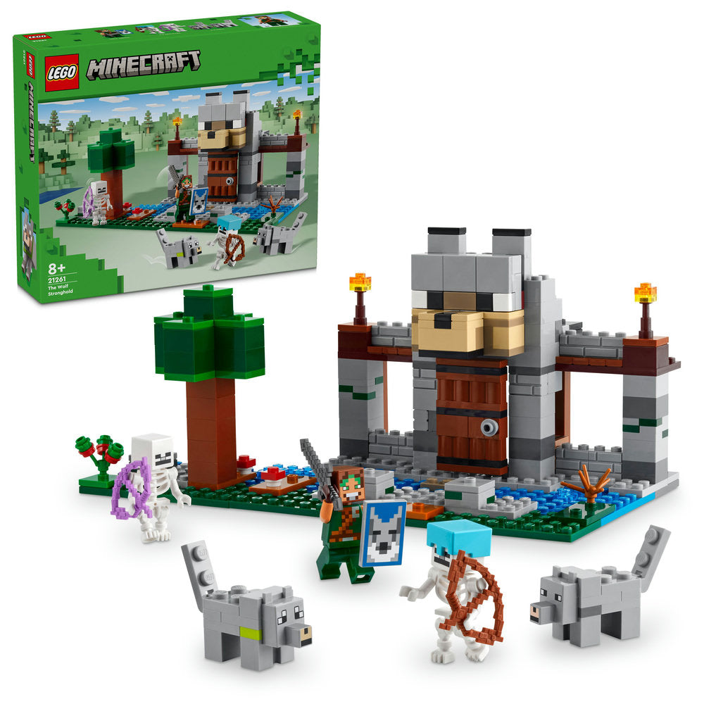 Lego® Minecraft® The Wolf Stronghold Fortress Playset 21261