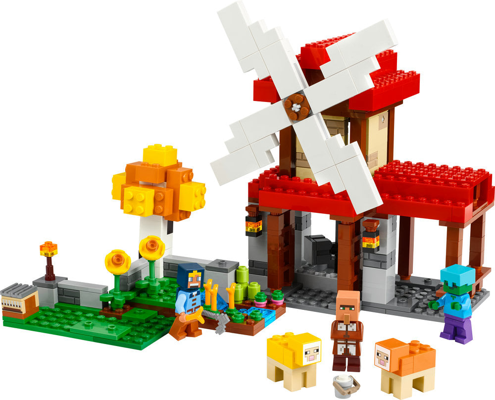 Lego Minecraft 21262 World The Windmill Farm Set