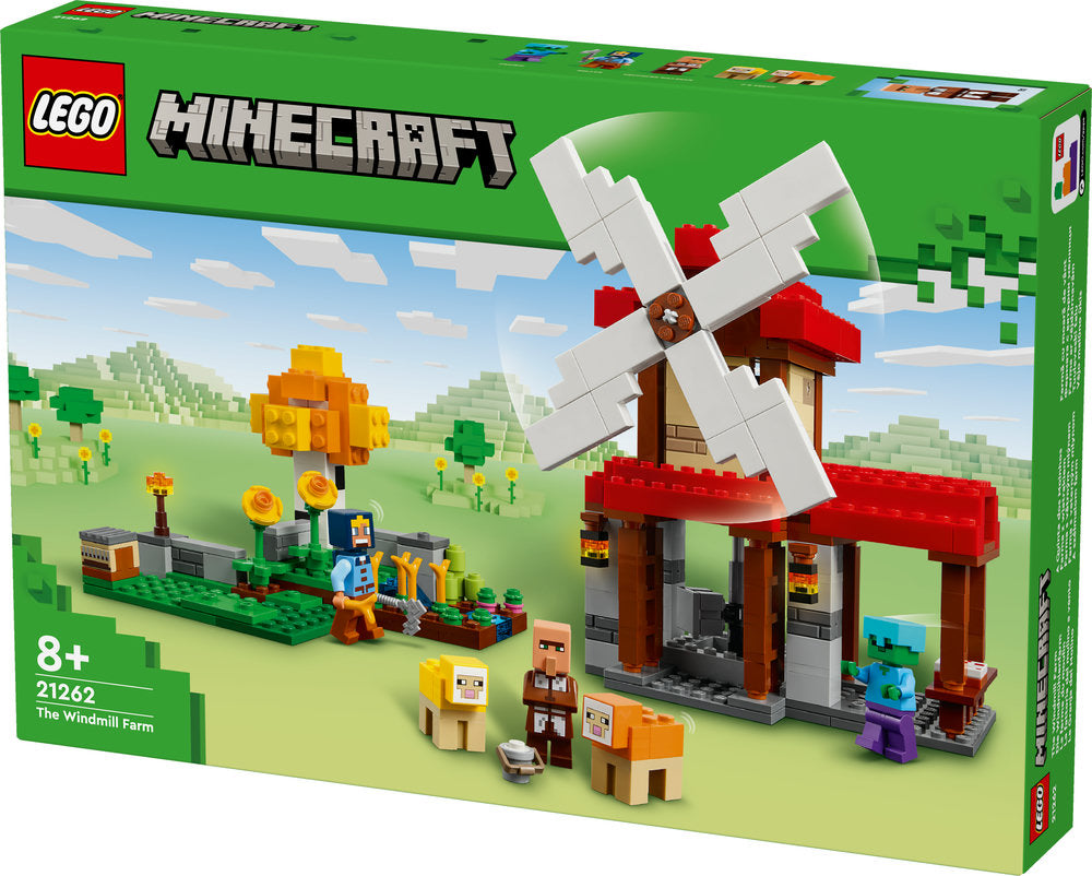 Lego Minecraft 21262 World The Windmill Farm Set