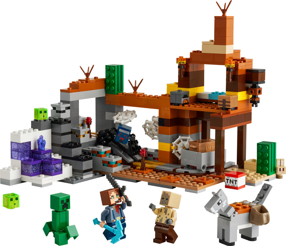 Lego® Minecraft® The Badlands Mineshaft Video-Game Toy 21263