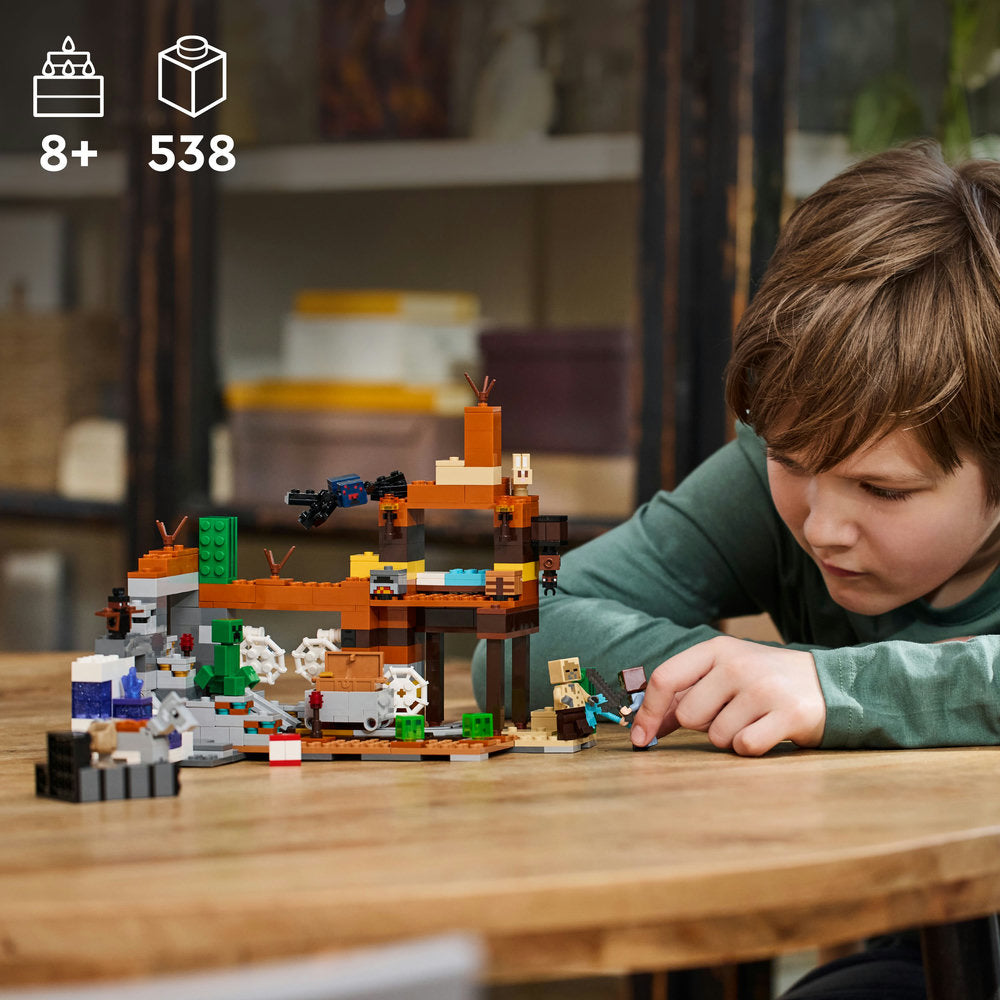 Lego® Minecraft® The Badlands Mineshaft Video-Game Toy 21263