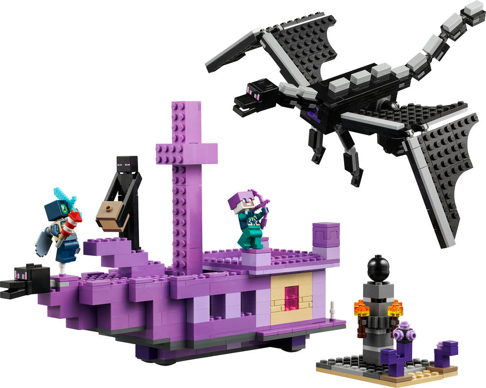 Lego® Minecraft® The Ender Dragon And End Ship Toy 21264