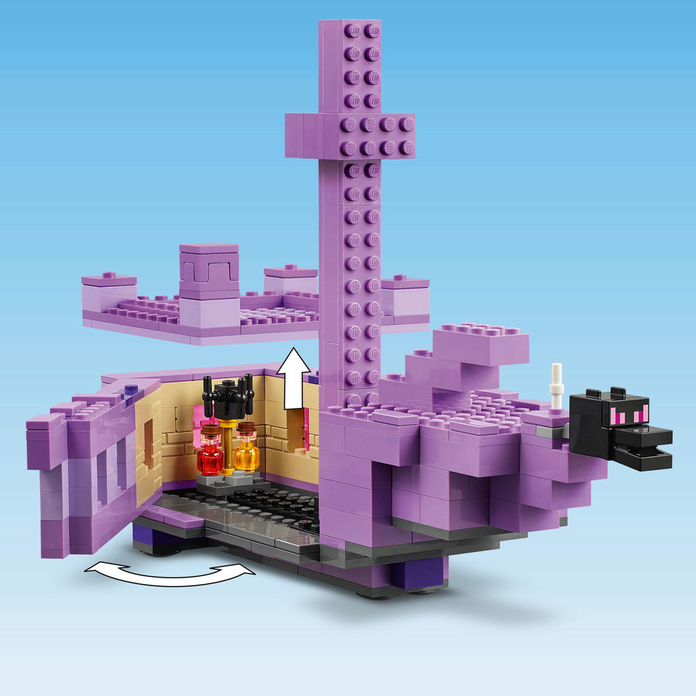 Lego® Minecraft® The Ender Dragon And End Ship Toy 21264