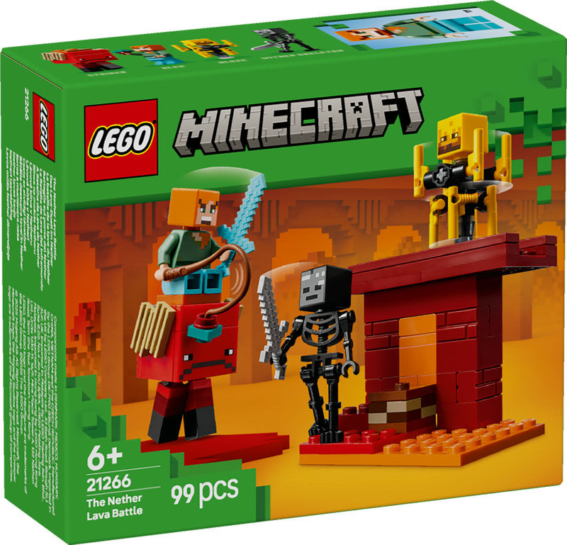 Lego® Minecraft® The Nether Lava Battle 21266