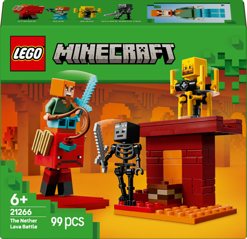 Lego® Minecraft® The Nether Lava Battle 21266