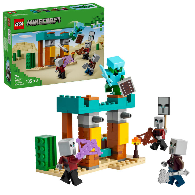 Lego® Minecraft® The Illager Desert Patrol 21267