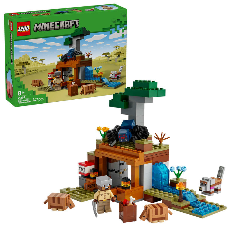 Lego® Minecraft® The Armadillo Mine Expedition Figure 21269