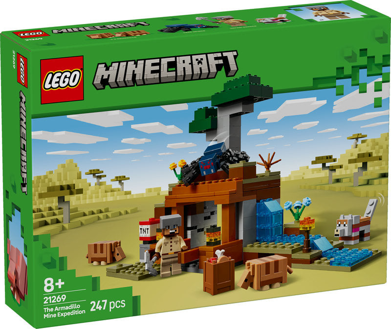 Lego® Minecraft® The Armadillo Mine Expedition Figure 21269