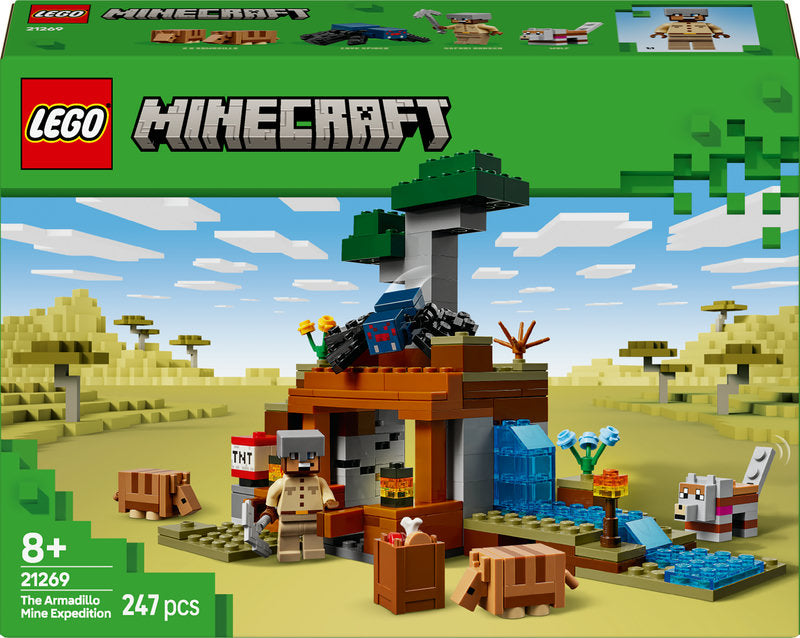 Lego® Minecraft® The Armadillo Mine Expedition Figure 21269