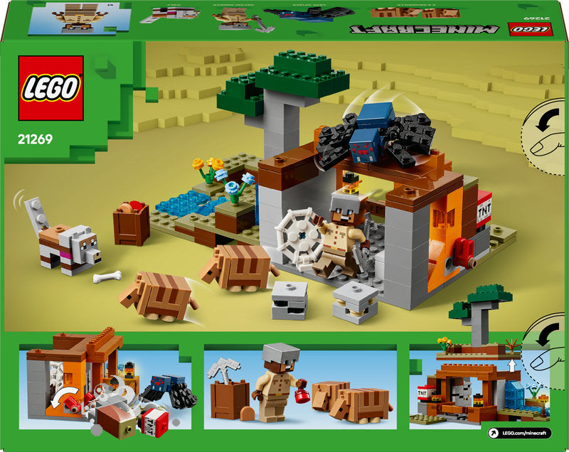 Lego® Minecraft® The Armadillo Mine Expedition Figure 21269