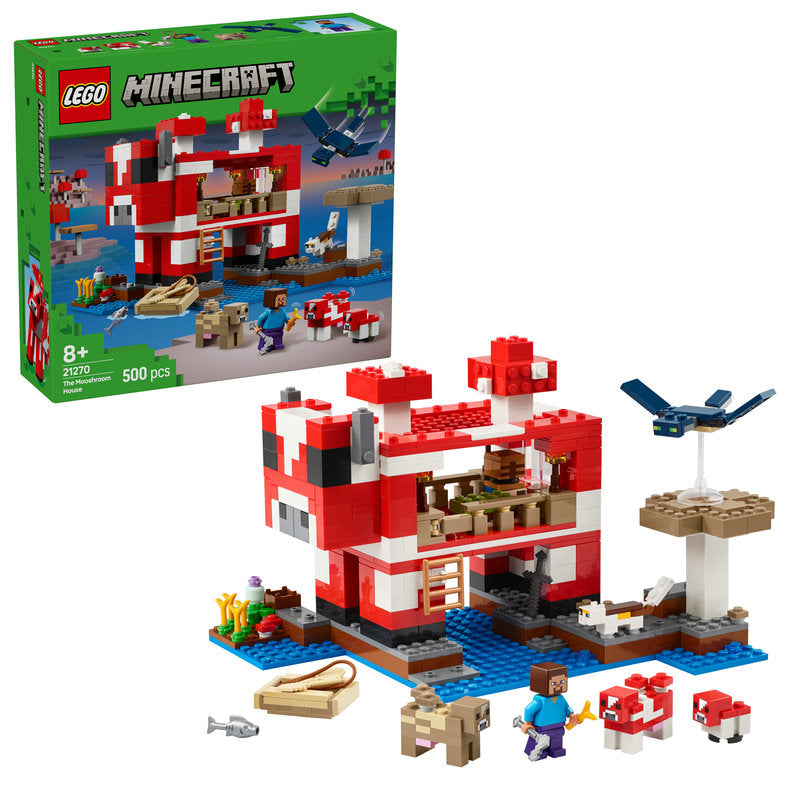 Lego® Minecraft® The Mooshroom House Island 21270